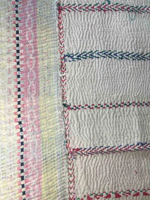 Hand-stitched Cotton Throw