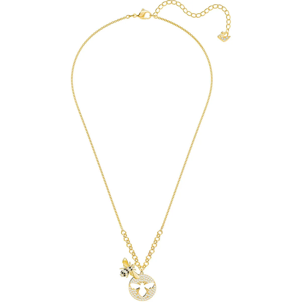 Lisabel Bee White Gold Plating Pendant Necklace