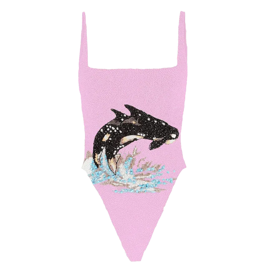 Marina Vintage Neckline Swimsuit