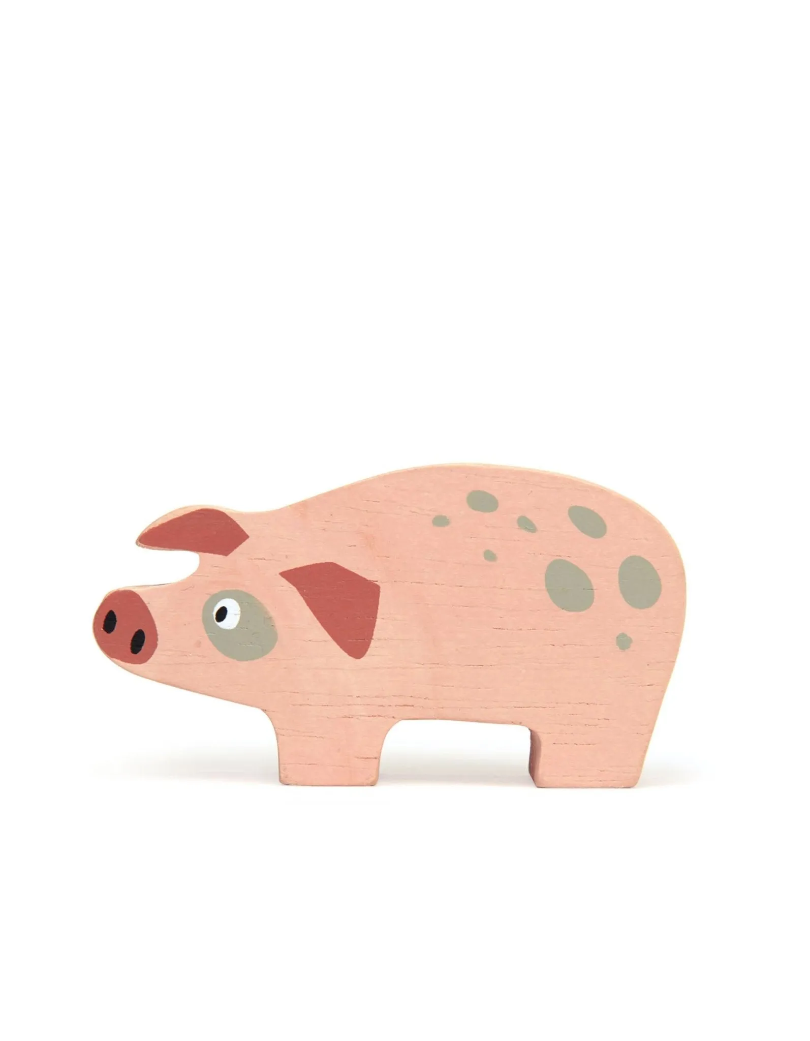 Wooden Farmyard Animal - Pig